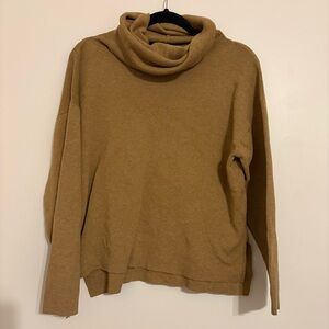 H&M Camel Cowl Neck Sweater